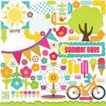 Summer days - Stickers