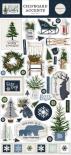 Chipboard Accents - Welcome Winter