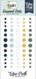 Enamel dots - Its a Boy