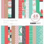1/2 Papīrs 30x30 cm -  Holly Jolly