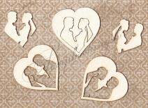 Couple in heart
