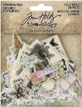 Idea-ology Tim Holtz Field Notes Ephemera Snippets