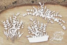 Chipboard - Lavender