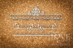 Chipboard - Vintage Ornaments