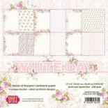Paper pad30x30 cm - White day