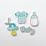 Wooden decor - Baby boy