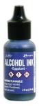 Alcoholo ink - Eggplant
