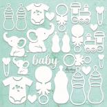 Chipboard - Baby set
