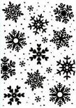 Embossing folder - Snowflakes