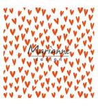 Embossing folder - Trendy hearts