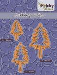 Cutting die - 3 pinetrees