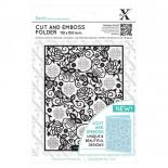 Embossing folder - Floral Pattern