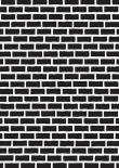 Stencil - Brick wall