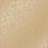Lapa ar foliju - Golden Rose leaves Kraft 