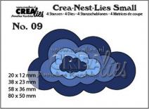 Cutting die - Clouds