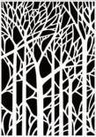 Embossing folder - Backgrounds Trees
