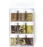 Glitter set - Gold