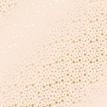 Lapa ar foliju - Golden stars Beig