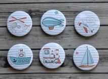Fair buttons - Funny transport