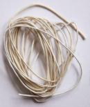Wax string - White and Beige