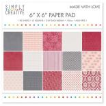 Paper 15x15 cm - Made With Love
