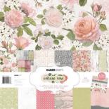 Paper 30x30 cm - Cottage rose