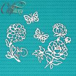 Chipboard - Flowers