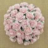 Roses 15mm - Pale pink