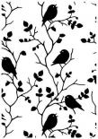 Embossing folder - Tree with birds