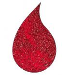  Embossing powder - Red Glitz