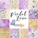 Paper 15x15 cm - Violet love