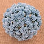 Roses 15mm - Baby blue