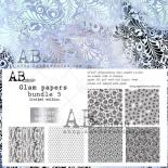 Paper 30x30cm with silver foil