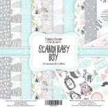 Paper 20x20 cm - Scandi Baby Boy