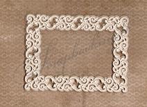 Vintage frame big 3D
