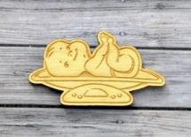 wooden chipboard - Baby