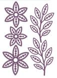 Cutting die - Pinwheel Floral