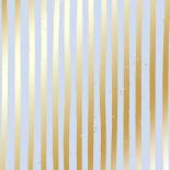 Lapa ar folija zīmējumu - Golden Stripes Purple