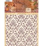 Embossing folder - Baroque damask