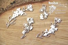 Chipboard - Flowers