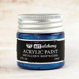 Prima acrylic paint - Metallique Blue