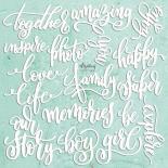 Chipboard - Word set