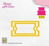 Cutting die - Ticket and tags