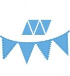 Die cutting template - Flags