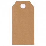 Tags kraft 13x6,5cm
