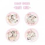 Flair buttons - Baby girl