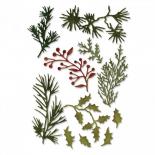 Cutting die - Holiday Greens mini