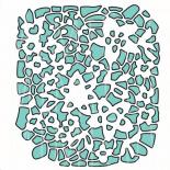 Cutting die -  Lace background