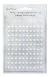 ADHESIVE PEARLS - WHITE