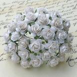  Roses 10mm - White